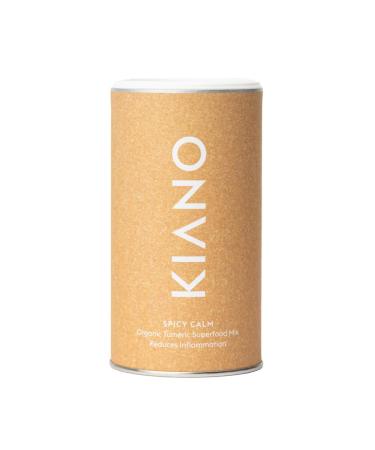 Kiano Bio Curcuma Pulver Mix from Curcuma Ashwaganda cinnamon ginger black pepper 100% turmeric without unnecessary additives - bio certified vegan gluten -free 220g turmeric latte superfood mix