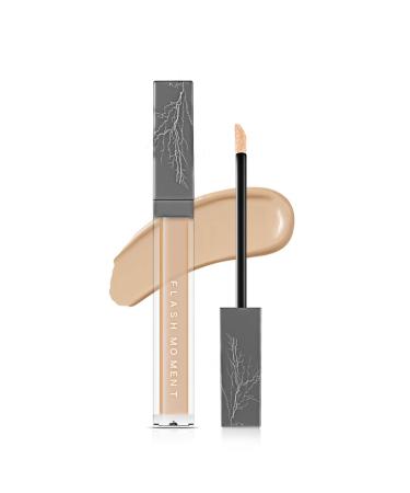 Flash Moment Silky Liquid Concealer Makeup  Under Eye creamy concealer  Full Coverage  High Block Deffect Force  Hydrating  Highlighters  for Dark Circles  Acnes  401  0.2 Fl Oz(Pack of 1)