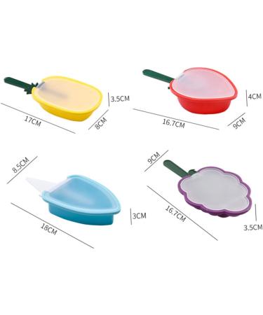 Zerodeko Ice 6 Pcs Silicone Molds Silicone Ice Cream Molds Ice Cream Silicone Mold Baking Mold Tool Fruit Mx3pcs As Shownx3pcs - Buy Online on GoSupps.com
