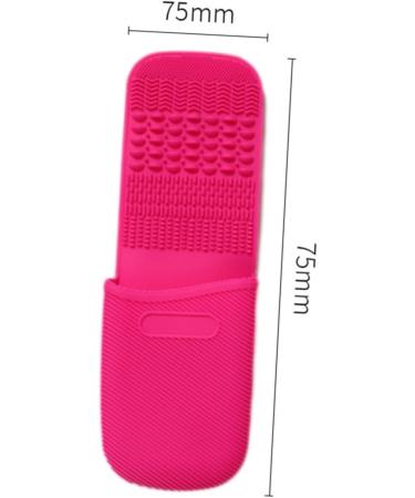 FRCOLOR 5pcs Makeup Brush Cleaning Mat & Tools | Silicone Cleaner for Eyeliner & Brushes | International Shipping Available - Buy Online on GoSupps.com