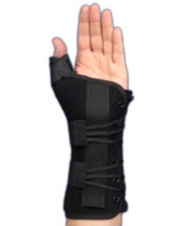 Med Spec Ryno Lacer Wrist & Thumb Support Black Large Left