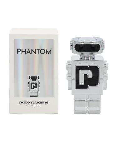 Phantom by Paco Rabanne for Men 3.4 oz Eau de Toilette Spray 3.4 Fl Oz (Pack of 1)