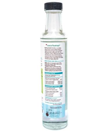 Coco Therapy Triplex MCT 3 Oil 8 oz - Non-GMO  100% Pure & Natural - Buy Online on GoSupps.com