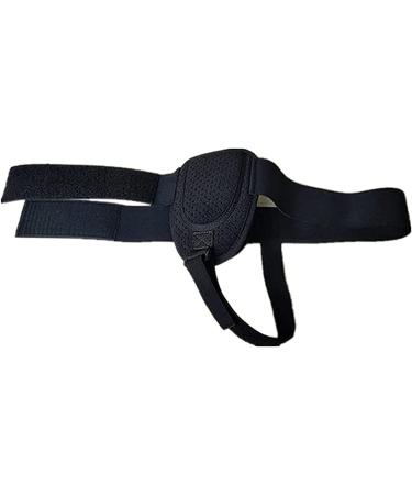 Samnuerly Inguinal Hernia Belt - Adjustable Medical Brace with Compression Pad for Pain Relief - Groin Orthosis in Black - Buy Online on GoSupps.com