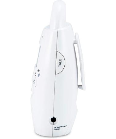 Alecto DBX-84 DECT Baby Monitor - Owl Design | Audio Monitor with Perfect Sound Night Light & Talkback Function | 100% Trouble-Free White Baby Monitor - Buy Online on GoSupps.com