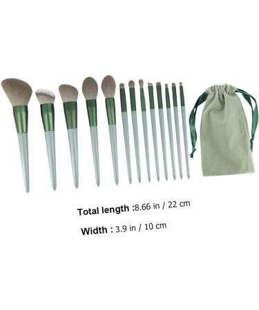 minkissy 1set Makeup Brush Set Face Powder Brush Tapered Brush Wooden Foundation Brush Eyeshadow Eyeliner Brush Blending Powder Mix Artificial Fiber Wooden Handle Brush Miss - Buy Online on GoSupps.com