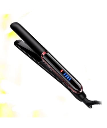 Buy 1pc Ceramic Hair Straightener & Curler Tool - US Plug Black - International Shipping Available - Buy Online on GoSupps.com