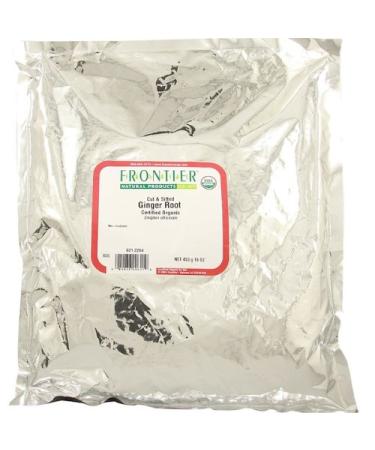 Frontier Cut and Sifted Certified Natural Products Bulk Ginger Root, 16 Ounce - Buy Online on GoSupps.com