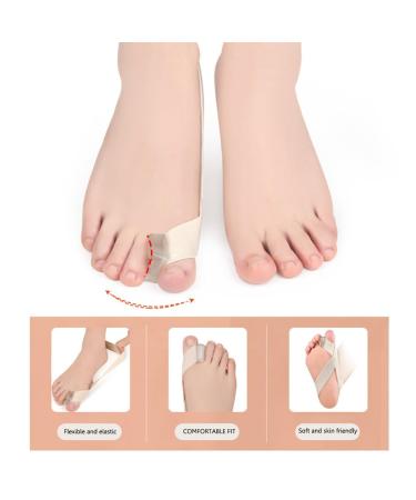 Fiorky Unisex Hallux Valgus Device | Pain Relief for Bunions & Large Toes | Adjustable Toe Separator - Perfect for Daily Wear - Buy Online on GoSupps.com