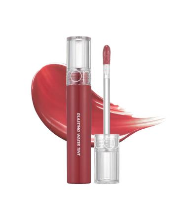 rom&nd Glasting Water Tint 8 colors | Vivid color, Glossy Finish, Long-lasting, moisturizing, Highlighting, Natural-beauty | Lip Tint for Daily Use, K-beauty | 4g/0.14oz No.08 ROSE STREAM #08 ROSE STREAM