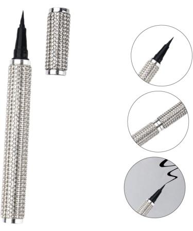  WOONEKY WOONEKY Liquid Eyeliner Professional Lip Pencil Anti-Smudge Eyeliner Kit Mechanical Pearl Eyeliner Pencil Eyeshadow Girl PU Sticker Drill - Buy Online on GoSupps.com