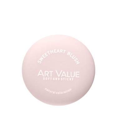 Powder Blush Matte Powder Blusher Cream Natural And Versatile Powder Blusher Pseudo sweetheart Natural Silky Finish - Luminous Pressed Mineral Powder Blush (1# 20g)