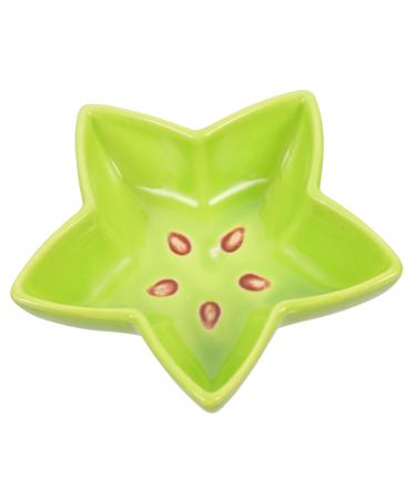 CIYODO 1pc Fruit Bowl Pasta Noodles Baby Food Containers Ceramic Bowl High Heel Toddler Hand-Pulled Noodle