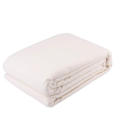 Tosnail 72-Inch x 90-Inch Soft Natural Cotton Batting for Quilts, Craft and Wearable Arts - Buy Online on GoSupps.com