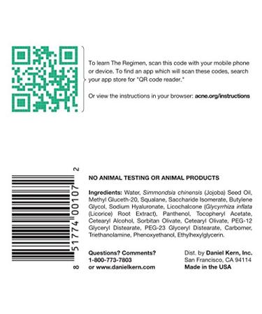 Acne.org Moisturizer - 8 Oz. - Buy Online on GoSupps.com