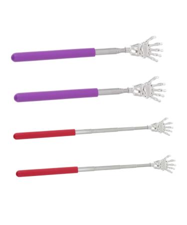 Beaupretty 4pcs Skull Hand Scratcher Made of Anti-Itch Household Metal