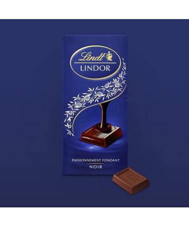 Lindt Lindor Tablette Noir 150g - Buy Online on GoSupps.com