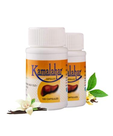 Kamalahar Capsules for LiverCare and Support Ayurvedic Supplements for Cleanse Detox & Rejuvenate with The Goodness of Natural Herbs 100 Capsules Pack of 6 300.0 Servings (Pack of 6)