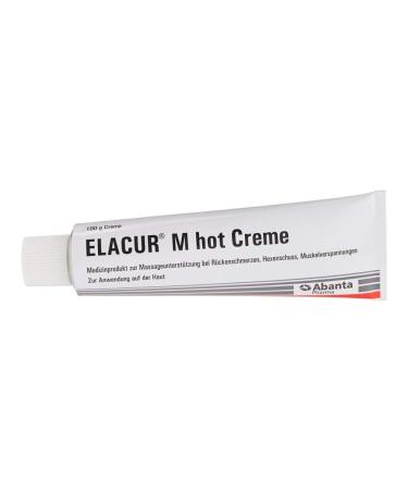Elacur M Hot Cream 100g - Effective Pain Relief & Muscle Relaxant | Fast International Shipping - Buy Online on GoSupps.com