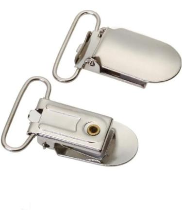 JIHUOO 15-Piece Metal Pacifier Chain Clips | Durable Pacifier Clips & Garter Hooks for Baby Safety - Buy Online on GoSupps.com