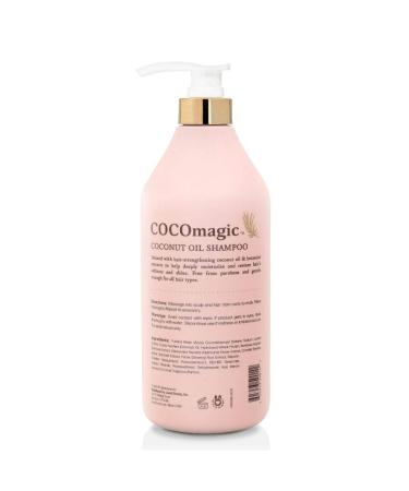CocoMagic Nourishing Shampoo - Coconut Oil & Botanical Extracts for Softness & Shine | Paraben Free Cruelty Free Made in USA (32 oz - Buy Online on GoSupps.com