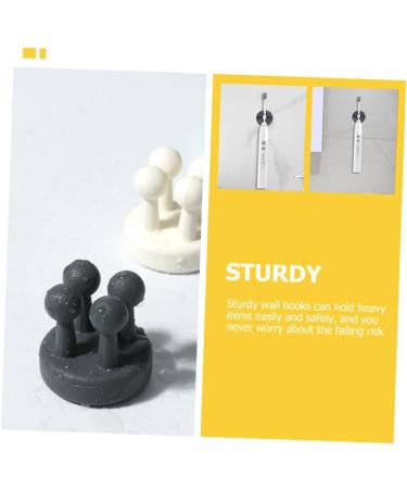 Alipis 24 Pcs Razor Hooks - Stick-On Shower Utensils & No Trace Wall Hooks for Razors Toothbrushes & Hats - Ideal for Home & Office - Buy Online on GoSupps.com