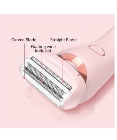 Cloudglide Pro Shaver Luna Brazilian ShaverModira Shaver 2 in 1 Double Head Shaver Razors for Shave Legs Underarms Bikini Area (Pink) - Buy Online on GoSupps.com
