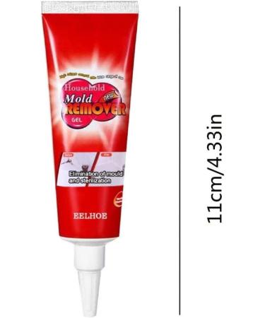 Mould Magic Gel Mould Magic Remover Household Mold Remover Gel Chemical Mold Removing Gel Powerful Quick Great for Wall Tiles Wall Corner and Kitchen Bathroom Sink (40g) - Buy Online on GoSupps.com