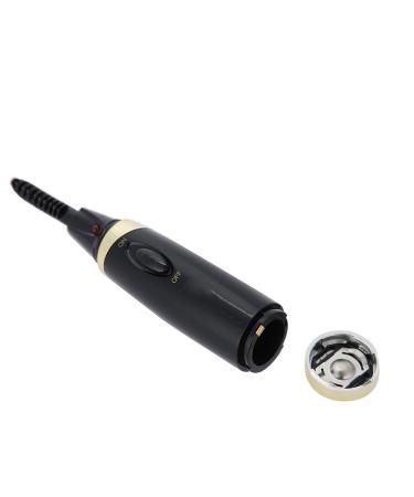 Heated Eyelash Curler - Mini Electric Eyelash Mascara for Long-Lasting Curls | Perfect Valentine's Gift for Girls (Black - Buy Online on GoSupps.com
