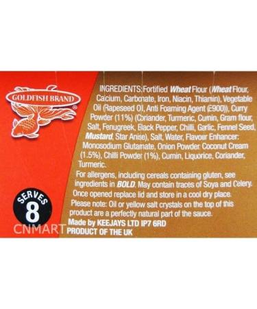 Goldfish Chinese Takeaway Curry Sauce Paste Concentrate 405g Hot and Spicy (Pack of 3) by CNMART - Buy Online on GoSupps.com