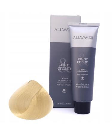ALLWAVES ALLWAVES Professional Cream Color 2000 Super Blond Hair Colour 100 ml