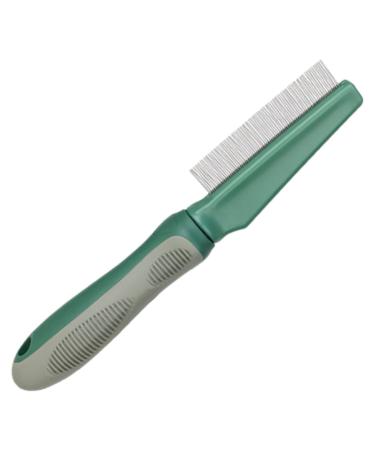 Mikinona Peigne de Toilettage pour Animaux Peigne M tallique Dents Fines avec Poign e pour limination des Poils et D m lage Outil Pratique pour Toilettage