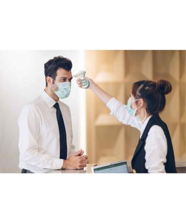 Polygreen Non-Contact Digital Thermometer for Adults & Kids - Infrared Forehead Thermometer with Fever Alarm - Safe for Babies (KI-8280 - Buy Online on GoSupps.com