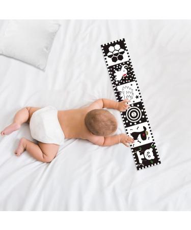 Idota Contrast Fabric Book for Babies - Black and White Soft Picture Book with Animal & Insect Graphics | Ages 0+ Months | Ideal Toddler Development - Buy Online on GoSupps.com