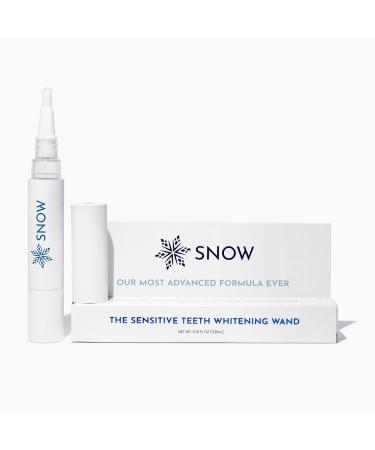 Snow Sensitive-Strength Teeth Whitener Wands, Teeth Whitening Refill, Easy to Use Teeth Whitener Pen, Teeth Whitening Pen Gel Refill, Oral Care Essentials & Whitener for Your Teeth - Pack of 1 Sensitive ( Pack of 1)