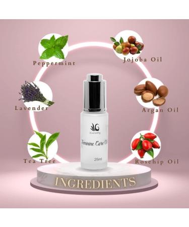 Ifune Mint Fresh Yoni Oil 25ml - Natural Feminine Care for Odor Reduction and pH Balance - Lavender & Tea Tree Hygiene Solution for Women - Buy Online on GoSupps.com