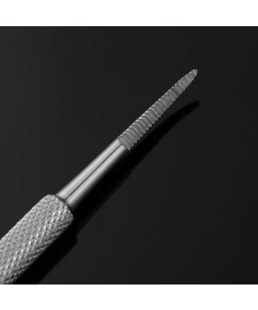 Stainless Steel Double Head Nail Cleaning Tool for Manicure & Pedicure - Onychomycosis Pedicure Kit - Buy Online on GoSupps.com