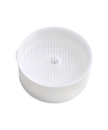 Anulely cat grass plant container for indoor cats-planting box without earth |Removable earth-free Sprouter tray grass box for cats dogs and other pets home decoration white