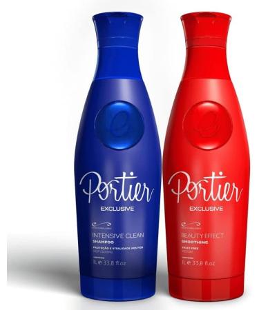  Portier Portier Exclusive Hair Straightener (1 L Shampoo + 1 L Straightener) - Buy Online on GoSupps.com