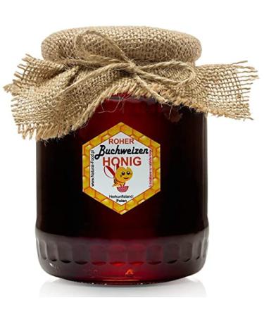 Raw honey directly from the beekeeper from Poland |11 kg |Buckwheat |Raw of course very healthy without additives.Unfiltered not thrown or heated.Buckwheat 11 kg (1 Pack)