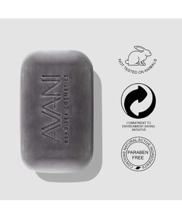 Avani Dead Sea Cosmetics Purifying Mud Soap 3 Pack (13.2 oz) with Vitamins Essential Oils & Plant Extracts | International Shipping Available - Buy Online on GoSupps.com