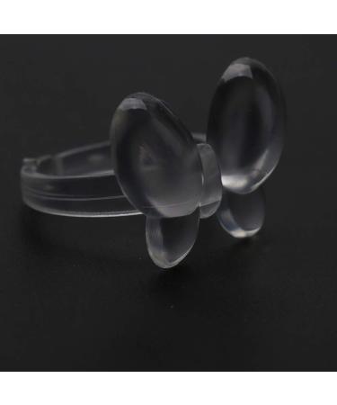 Buy Stylish Butterfly Transparent Reusable Nail Tips - Durable & Beautiful for Practice | International Shipping - Buy Online on GoSupps.com