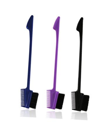 Housoutil 6pcs Eyelash Comb & Brow Brush Set - Multipurpose Eyebrow Spoolie & Lash Separator for Men & Women - Perfect for Mascara & Hair Teasing - Buy Online on GoSupps.com