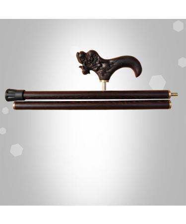 Wooden Cane Elderly Non-Slip Walking Stick Detachable Portable Solid Wood Crutches Faucets Long Handles Crutches Walkers Black It's so Kind of You powerfully Prosperous - Buy Online on GoSupps.com
