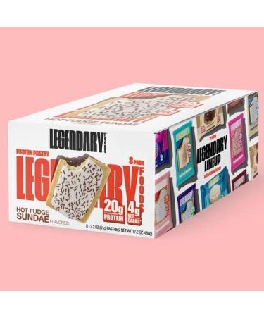 Legendary Foods Hot Fudge Tasty Pastry Protein Bar | Low Carb, Keto Friendly, Gluten Free | High Protein Snacks | No Sugar Added | On-The-Go Breakfast - 8 Pack - Buy Online on GoSupps.com
