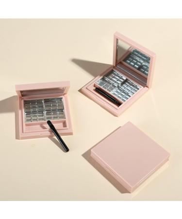 FOMIYES 4 Pcs Highlighters Eyeshadow Empty Cases Pink Empty Eye Shadow Pallet Palette Air Conditioner Square 1 count (Pack of 1) Pinkx2pcs - Buy Online on GoSupps.com