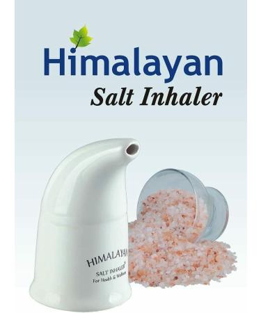PROFIRST Salt Inhaler Pipe with Natural Himalayan Pink Salt Crystals - Compact & Refillable for Breathing Difficulties - Buy Online on GoSupps.com