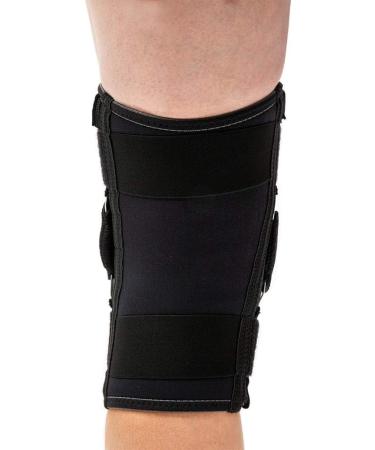 McDavid Side Hinged Knee Brace - Maximum Support & Compression for Stability, Recovery, and Pain Relief - Medium - Buy Online on GoSupps.com