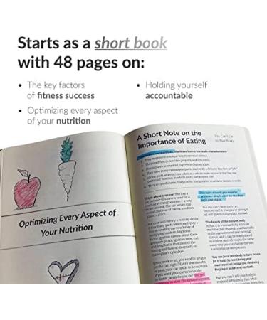The Dumbbell Home Workout Journal. 13-Week Program. Fitness Planner / Workout Book that only requires dumbbells. Tells you exactly what to do and how to track progress. Provides completely guided workouts  # of sets to do for each exercise  # reps to aim  - Buy Online on GoSupps.com