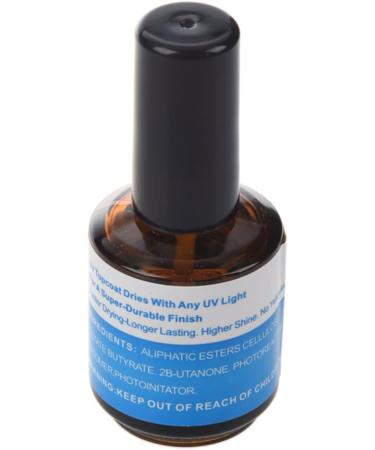 luxurious UV top coat layer glowing gel bright varnish artistic manicure - Buy Online on GoSupps.com